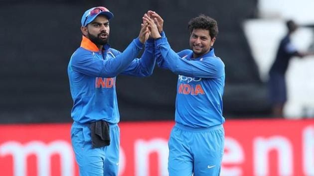 Live streaming of India vs South Africa, 2nd ODI, Centurion was available online. Yuzvendra Chahal and Kuldeep Yadav shared eight wickets as India crushed South Africa by nine wickets in Centurion to go 2-0 up in the six-match series.(BCCI)