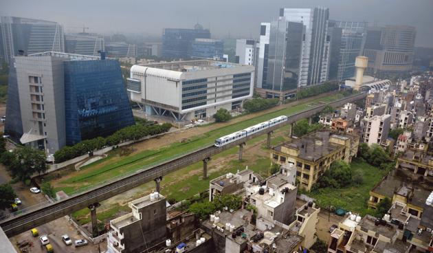 Gurgaon has for long been vying to be included in the Centre’s ambitious Smart City plan. (Parveen Kumar/HT FILE) Gurgaon has for long been vying to be included in the Centre’s ambitious Smart City plan. (Parveen Kumar/HT FILE)