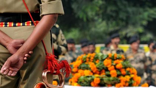 Army sources said their mortal remains will be brought to Jaipur by an aircraft from Srinagar on Saturday. (HT FILE (REPRESENTATIVE PIC)) Army sources said their mortal remains will be brought to Jaipur by an aircraft from Srinagar on Saturday. (HT FILE (REPRESENTATIVE PIC))