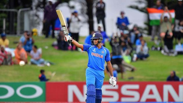 Kalra completed his century towards the end as India comfortably won by eight wickets. (AFP)
