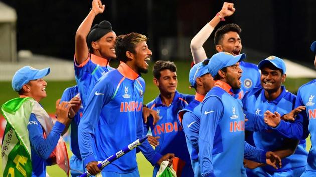 This is India’s fourth Under-19 Cricket World Cup title, the highest by any country. (AFP)
