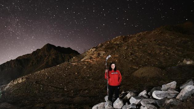 Tsewang Chorol, 19, had to fight parental pressure to follow her dream. “I would lie to my parents and go for practice and training. They wanted me to focus on my studies. Everyone says there is no scope for women in sports but this is my passion so I do whatever I can,” says Chorol. (Sanchit Khanna / HT Photo)