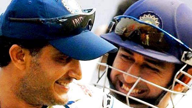 Sourav Ganguly has revealed he had turned down MS Dhoni’s offer to lead India in his final Test earlier in the day.(HT Photo)