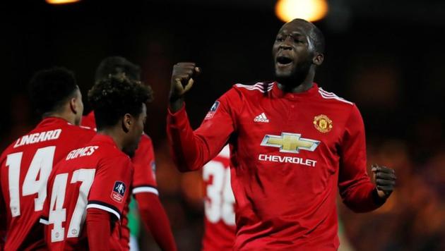 Romelu Lukaku has scored 11 Premier League goals in 24 games with four more in the Champions League and two in the FA Cup for Manchester United. (Action Images via Reuters) Romelu Lukaku has scored 11 Premier League goals in 24 games with four more in the Champions League and two in the FA Cup for Manchester United. (Action Images via Reuters)