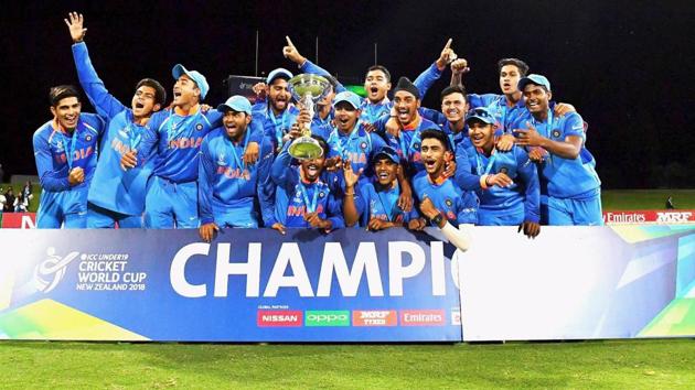 India eased to victory over Australia in the ICC Under-19 Cricket World Cup final on Saturday and coach Rahul Dravid was delighted for his players. (PTI)