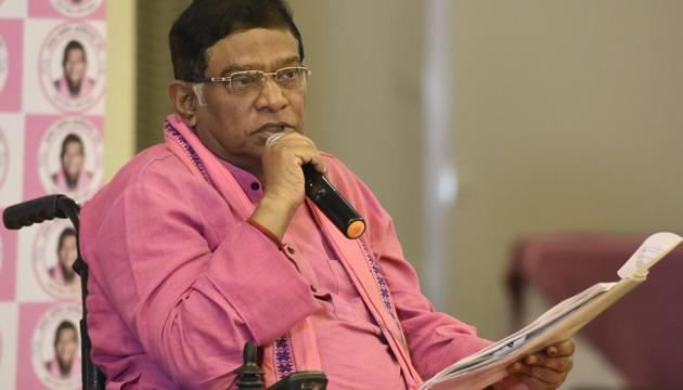 Founder-President, Janata Congress Chhattisgarh (J) Ajit Jogi (HT File Photo) Founder-President, Janata Congress Chhattisgarh (J) Ajit Jogi (HT File Photo)