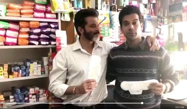 If PadMan challenge was to have a winner, the award would have gone to Anil Kapoor and Rajkummar Rao.
