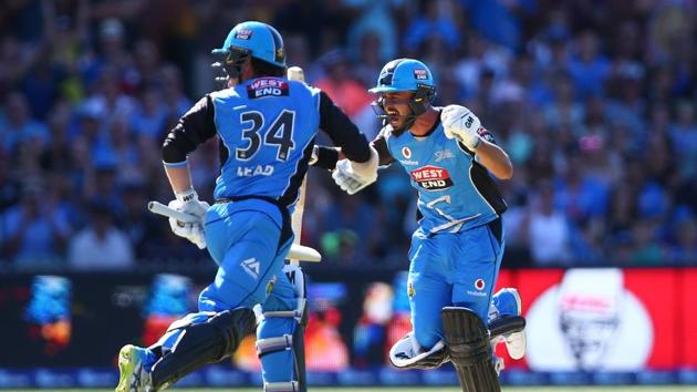 Jake Weatherald’s brilliant century was a vital factor in Adelaide Strikers securing their maiden Big Bash League title.(Getty Images)