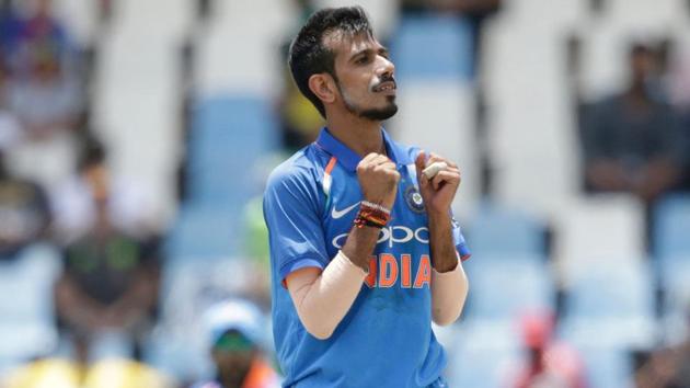 Indian bowler Yuzvendra Chahal was named Man of the Match for his five wicket haul against South Africa in the 2nd ODI at Centurion on Sunday.(AFP)