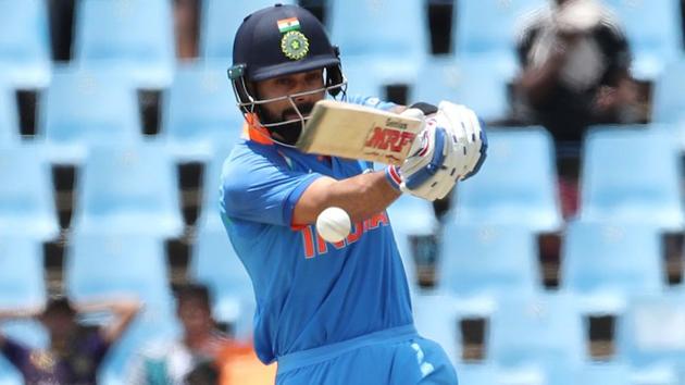 Virat Kohli also played a handy innings of 46 not out which included four fours and one six. (BCCI) 