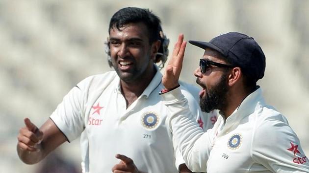 Ravichandran Ashwin said Indian cricket team skipper Virat Kohli will look to win from any situation and that was evident in the Test series against South Africa cricket team.(AFP)