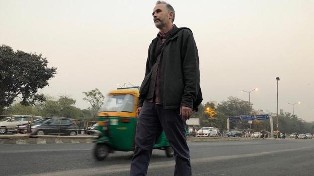 Michael Creighton strolls idly along side lanes in unfamiliar territories — until it’s time to figure out how to get home. (Mayank Austen Soofi / HT Photo) Michael Creighton strolls idly along side lanes in unfamiliar territories — until it’s time to figure out how to get home. (Mayank Austen Soofi / HT Photo)
