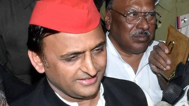 Samajwadi Party president Akhilesh Yadav addresses the media in Surat on Monday. (PTI Photo) Samajwadi Party president Akhilesh Yadav addresses the media in Surat on Monday. (PTI Photo)