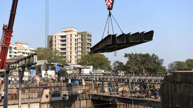 The Hancock bridge was demolished on January 10, 2016. (HT FILE) The Hancock bridge was demolished on January 10, 2016. (HT FILE)