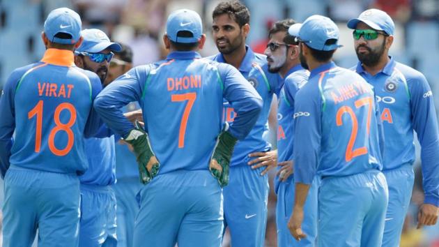 India are leading 2-0 in the 5-match ODI series against South Africa. The third match will take place on Wednesday in Cape Town.(AFP)