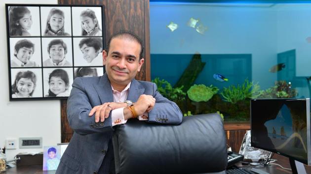 Nirav Modi, founder and creative director of luxury diamond jewellery brand, at his office in Mumbai. (Aniruddha Chowdhury/Mint File Photo) Nirav Modi, founder and creative director of luxury diamond jewellery brand, at his office in Mumbai. (Aniruddha Chowdhury/Mint File Photo)
