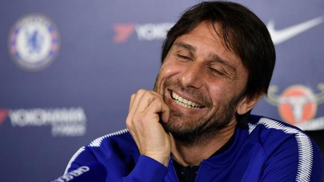 Italian Antonio Conte has been Chelsea manager since 2016.(Reuters)