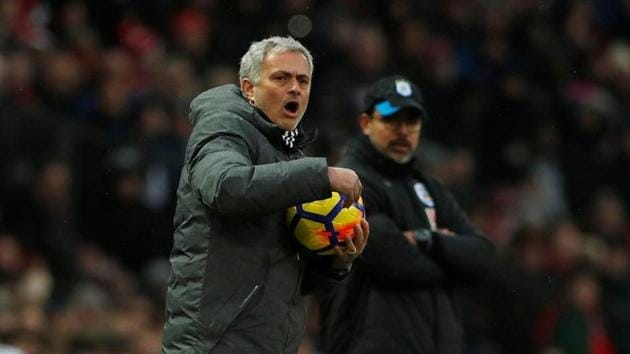 Jose Mourinho had criticised the atmosphere at Old Trafford during the 2-0 win over Huddersfield. (Reuters) Jose Mourinho had criticised the atmosphere at Old Trafford during the 2-0 win over Huddersfield. (Reuters)