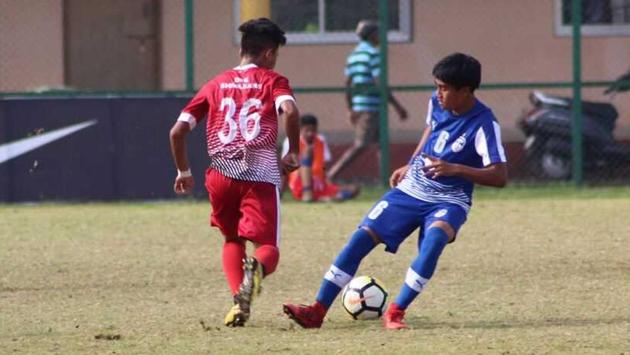DSK Shivajians reached the Nike Premier Cup 2018 final after defeating Bengaluru FC.(AIFF)