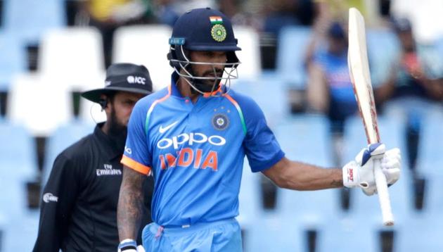 Shikhar Dhawan will be key for India when they take on South Africa in the 3rd ODI in Cape Town on Wednesday.(AFP)