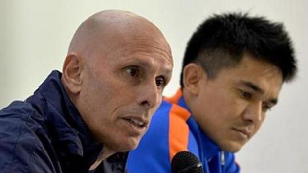 Stephen Constantine is the head coach of the Indian football team(AFP)