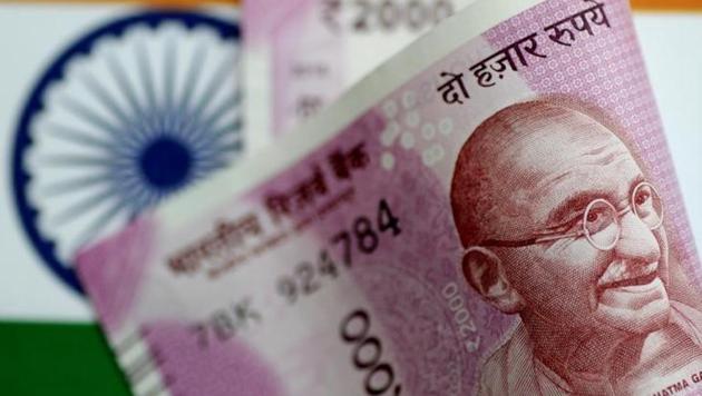 India’s 10-year bond yield was at 7.549% from its Monday’s close of 7.605%. (Reuters) India’s 10-year bond yield was at 7.549% from its Monday’s close of 7.605%. (Reuters)