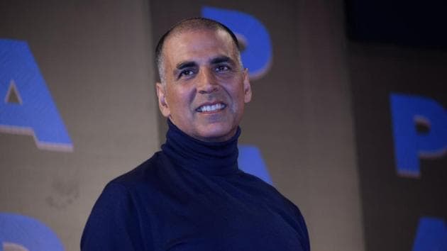 Akshay Kumar at the song launch of his upcoming film PadMan in Mumbai. (IANS) Akshay Kumar at the song launch of his upcoming film PadMan in Mumbai. (IANS)