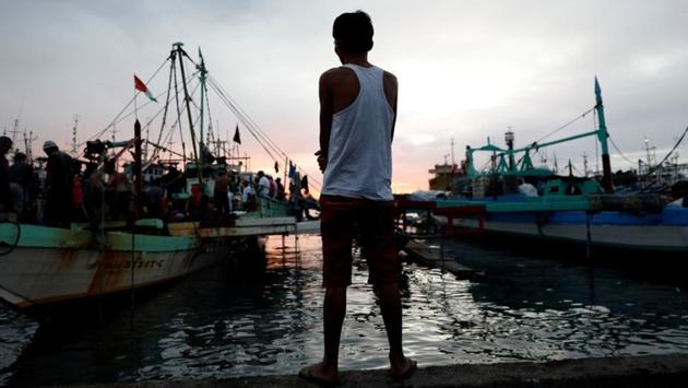 A man, whose wife was arrested in an anti-drug operation and found dead a day later, stands near fishing boats. The 28-year-old man was a shabu user and dealer himself. During one of the deadliest chapters of the drug war in August 2016, he said his partner and mother of his children was murdered, her body found riddled with bullet wounds in the head and chest. (Dondi Tawatao / REUTERS) A man, whose wife was arrested in an anti-drug operation and found dead a day later, stands near fishing boats. The 28-year-old man was a shabu user and dealer himself. During one of the deadliest chapters of the drug war in August 2016, he said his partner and mother of his children was murdered, her body found riddled with bullet wounds in the head and chest. (Dondi Tawatao / REUTERS)