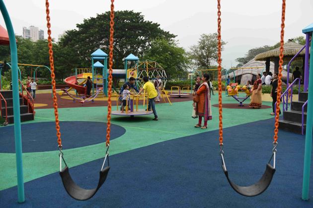 An amusement park in Navi Mumbai, Maharashtra. (Hindustan Times) An amusement park in Navi Mumbai, Maharashtra. (Hindustan Times)