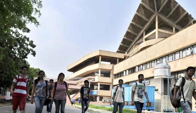 Students at IIT Delhi campus in New Delhi. Under the PMRF students from IISC/IITs/NITs/IISERs/IIITs will be offered direct admission in PhD programmes in IITs and IISC. (HT FILE PHOTO) Students at IIT Delhi campus in New Delhi. Under the PMRF students from IISC/IITs/NITs/IISERs/IIITs will be offered direct admission in PhD programmes in IITs and IISC. (HT FILE PHOTO)