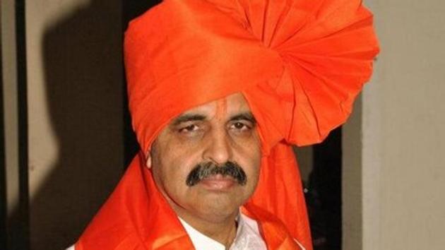 Milind Ekbote is a former corporator from Pune who unsuccessfully contested the 2014 assembly election. (HT Photo)