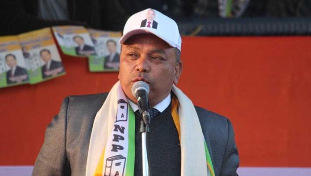 Ngaitlang Dhar of the National People’s Party is the riches among all 443 candidates who have filed nominations for the February 27 assembly election in Meghalaya. (HT Photo) Ngaitlang Dhar of the National People’s Party is the riches among all 443 candidates who have filed nominations for the February 27 assembly election in Meghalaya. (HT Photo)
