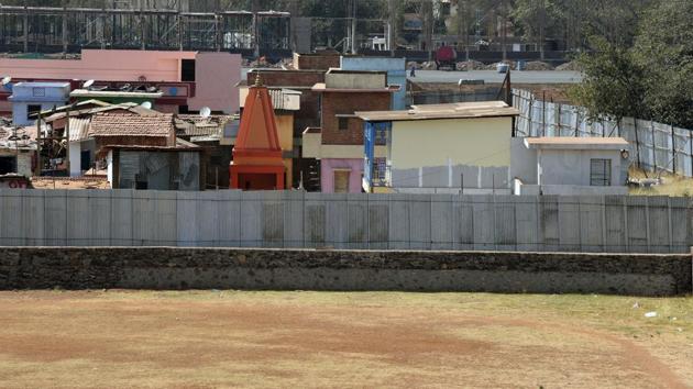 The film set of Nagraj Manjule's film on SPPU ground on February 5, 2018. (HT FILE PHOTO) The film set of Nagraj Manjule's film on SPPU ground on February 5, 2018. (HT FILE PHOTO)