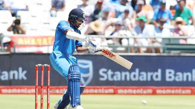 Dhawan hit his 25th fifty and looked set to get a big one.   (BCCI ) 