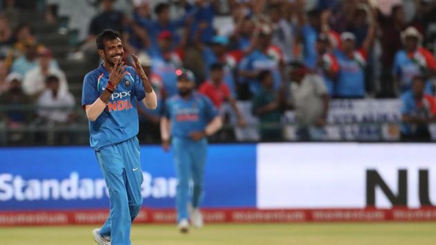 Chahal got rid of Duminy and debutant Heinrich Klaasen in quick succession to leave the hosts in all sorts of trouble.  (BCCI ) 