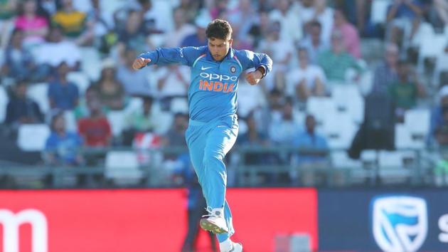 Kuldeep took three more wickets and finished with figures of 4/23.  (BCCI ) 