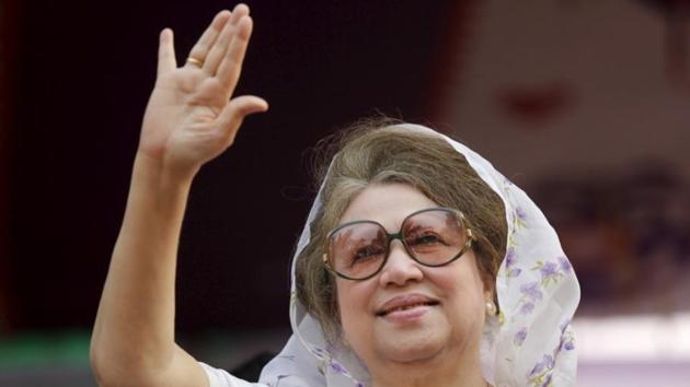 Bangladesh Nationalist Party (BNP) chairperson Begum Khaleda Zia waves to activists as she arrives for a rally in Dhaka. (Reuters file) Bangladesh Nationalist Party (BNP) chairperson Begum Khaleda Zia waves to activists as she arrives for a rally in Dhaka. (Reuters file)