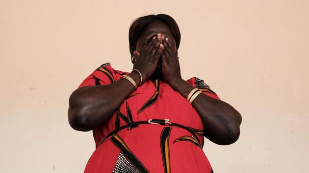 Paulina Isura Chepar, a local government official suffered FGM when she was a girl, and watched as her sister died as a result of the procedure. Now, she is fighting to end it. “I saw my sister die at the hands of a cutter. I don’t want my children to go through the same,” she said, holding back tears. (Yasuyoshi Chiba / AFP) 