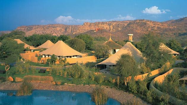 The Oberoi Vanyavilas in Rajasthan. (Hotel website) The Oberoi Vanyavilas in Rajasthan. (Hotel website)