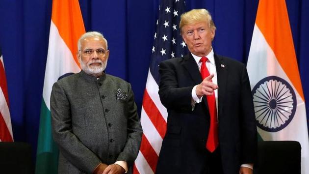 PM Narendra Modi with US President Donald Trump in Manila, Philippines.(Reuters File Photo)