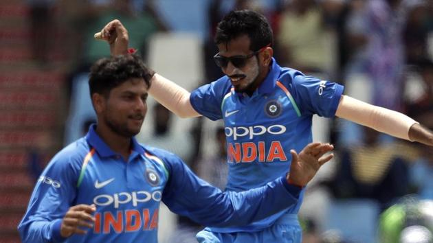 Kuldeep Yadav and Yuzvendra Chahal have been the chief destroyers in the ongoing series against South Africa as India are on the cusp of a magnificent series win. (AP) Kuldeep Yadav and Yuzvendra Chahal have been the chief destroyers in the ongoing series against South Africa as India are on the cusp of a magnificent series win. (AP)