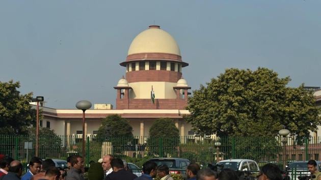 A view of Supreme Court of India in New Delhi.(PTI)