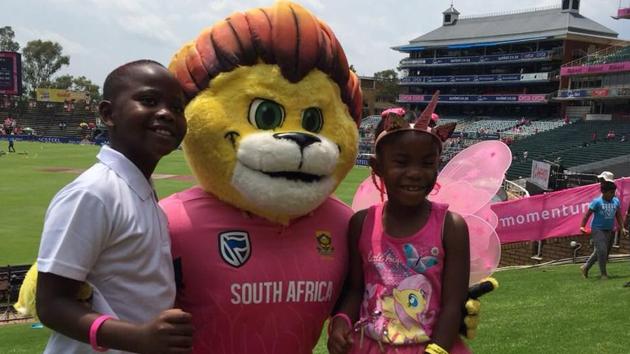 The first ‘Pink ODI’ was played in 2011, and South Africa have never lost a game when they have played in pink. (Twitter: @OfficialCSA) The first ‘Pink ODI’ was played in 2011, and South Africa have never lost a game when they have played in pink. (Twitter: @OfficialCSA)