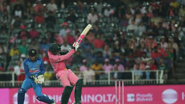 Klassen remained unbeaten on 43 as South Africa registered their first win of the series with 15 balls remaining.  (BCCI ) 