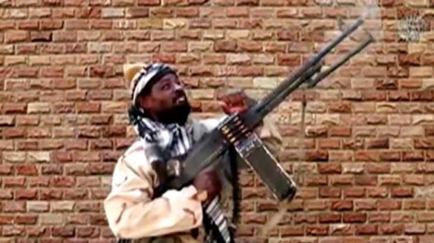 Leader of one of the Boko Haram group's factions, Abubakar Shekau fires from a weapon in an unknown location in Nigeria in this still image taken from an undated video obtained on January 15, 2018. (Reuters File Photo) Leader of one of the Boko Haram group's factions, Abubakar Shekau fires from a weapon in an unknown location in Nigeria in this still image taken from an undated video obtained on January 15, 2018. (Reuters File Photo)