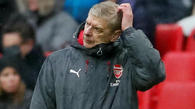 Arsene Wenger reacts during Arsenal’s Premier League match against Tottenham Hotspur. (REUTERS) Arsene Wenger reacts during Arsenal’s Premier League match against Tottenham Hotspur. (REUTERS)