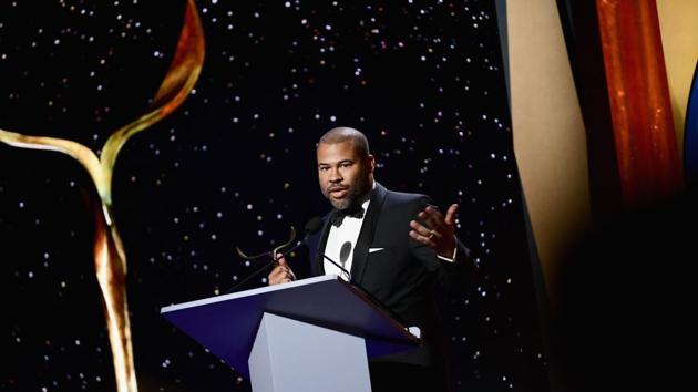 Jordan Peele speaks onstage during the 2018 Writers Guild Awards L.A. Ceremony at The Beverly Hilton Hotel. (AFP) Jordan Peele speaks onstage during the 2018 Writers Guild Awards L.A. Ceremony at The Beverly Hilton Hotel. (AFP)