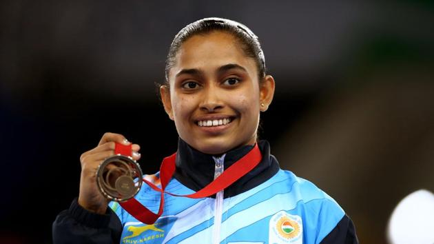 Dipa Karmakar, who won the bronze medal in the 2014 Commonwealth Games in Glasgow, underwent knee surgery last April (Getty Images) Dipa Karmakar, who won the bronze medal in the 2014 Commonwealth Games in Glasgow, underwent knee surgery last April (Getty Images)