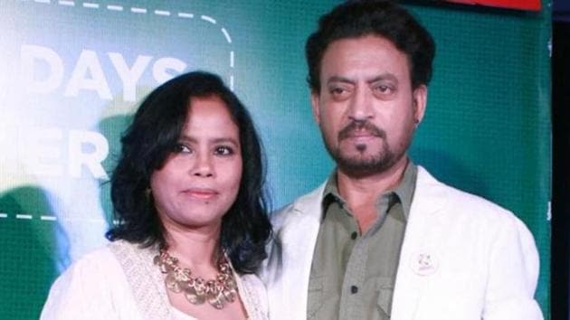 Irrfan Khan says his wife has a lot of creative energy. Irrfan Khan says his wife has a lot of creative energy.