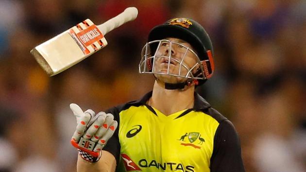 David Warner, who has turned out in all three formats for Australia cricket team this summer, has scored only 85 runs from his last eight innings, which includes three games in the ongoing T20 trans-Tasman tri-series against England and New Zealand, and the five ODI’s against England cricket team before that.(Getty Images)